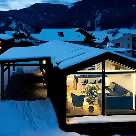 Chalet Stuhleckblick-Ferienhaus Direkt An Der Piste Und Mit Eigener Sauna Spital am Semmering Exterior photo